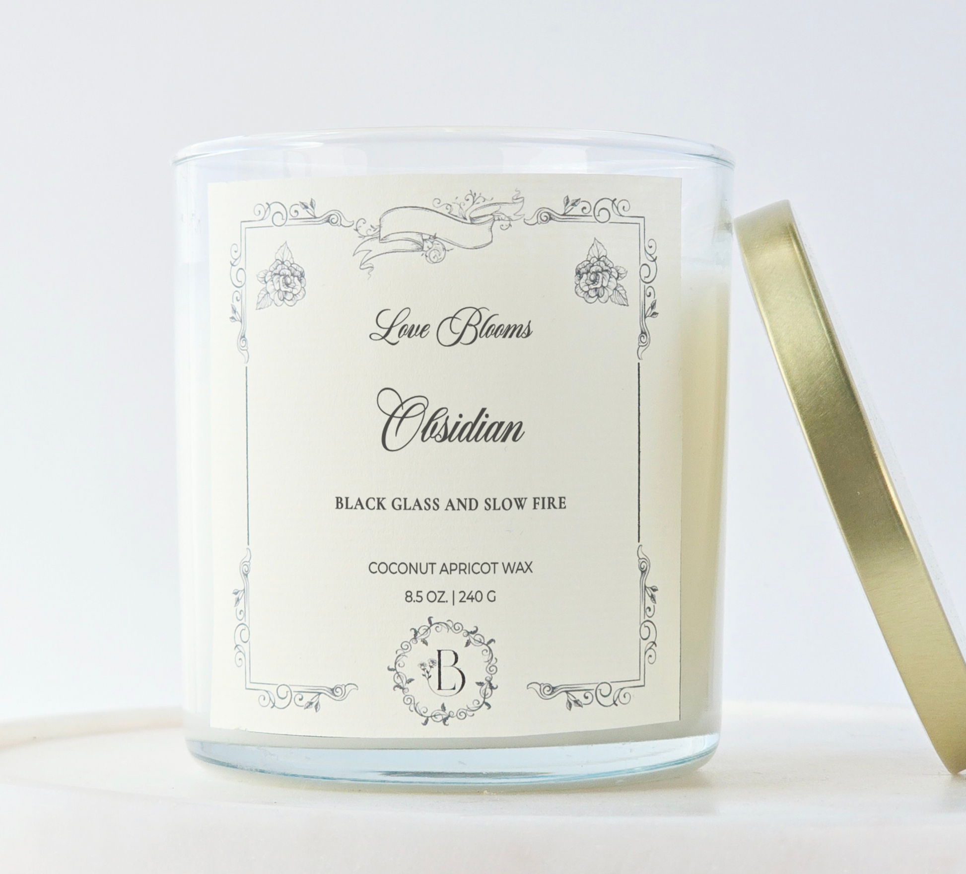 Obsidian | Scented Candle 8.5oz Candle