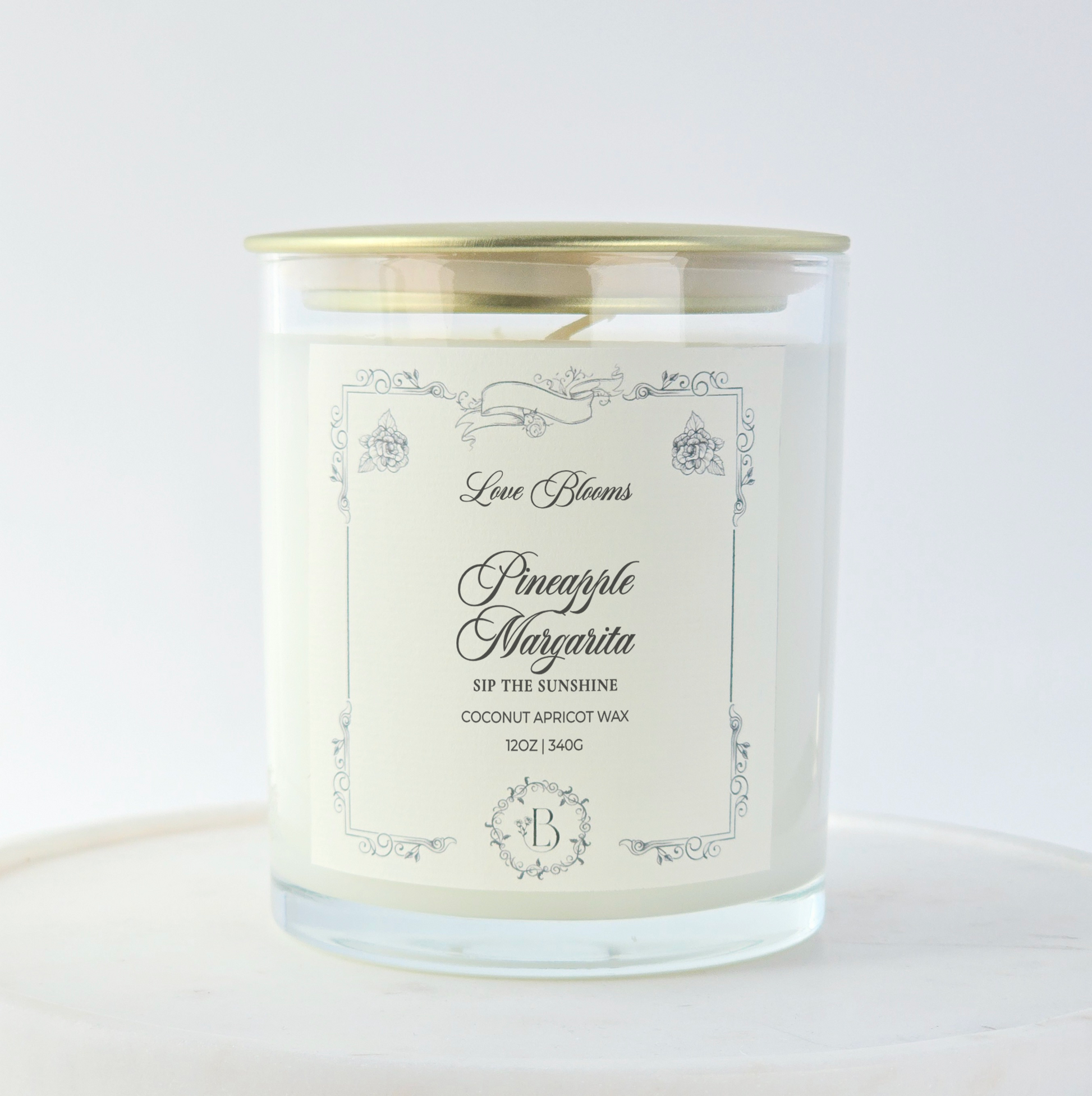 Pineapple Margarita | Scented Candle 12oz Candle