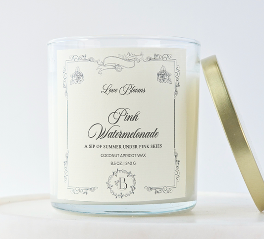 Pink Watermelonade | Scented Candle 8.5oz Candle