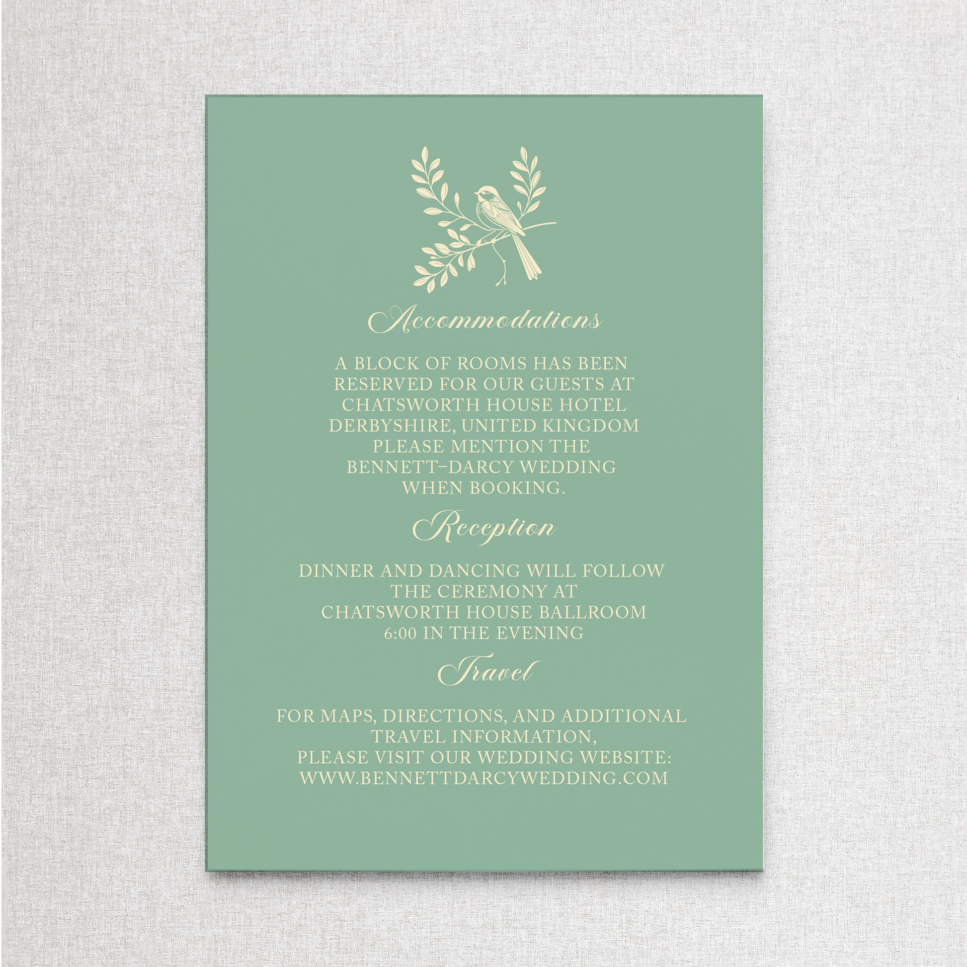 Pride and Prejudice | Details Details Card