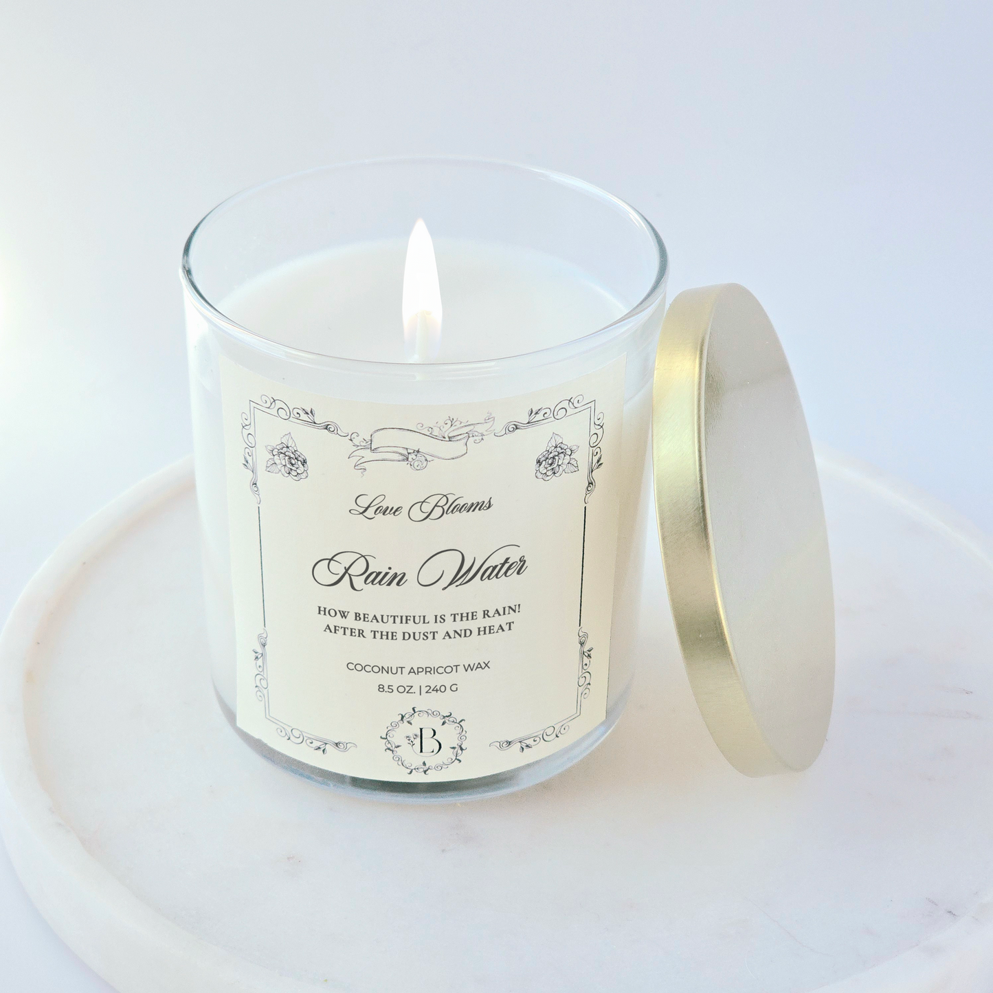 Rain Water | Scented Candle Candle
