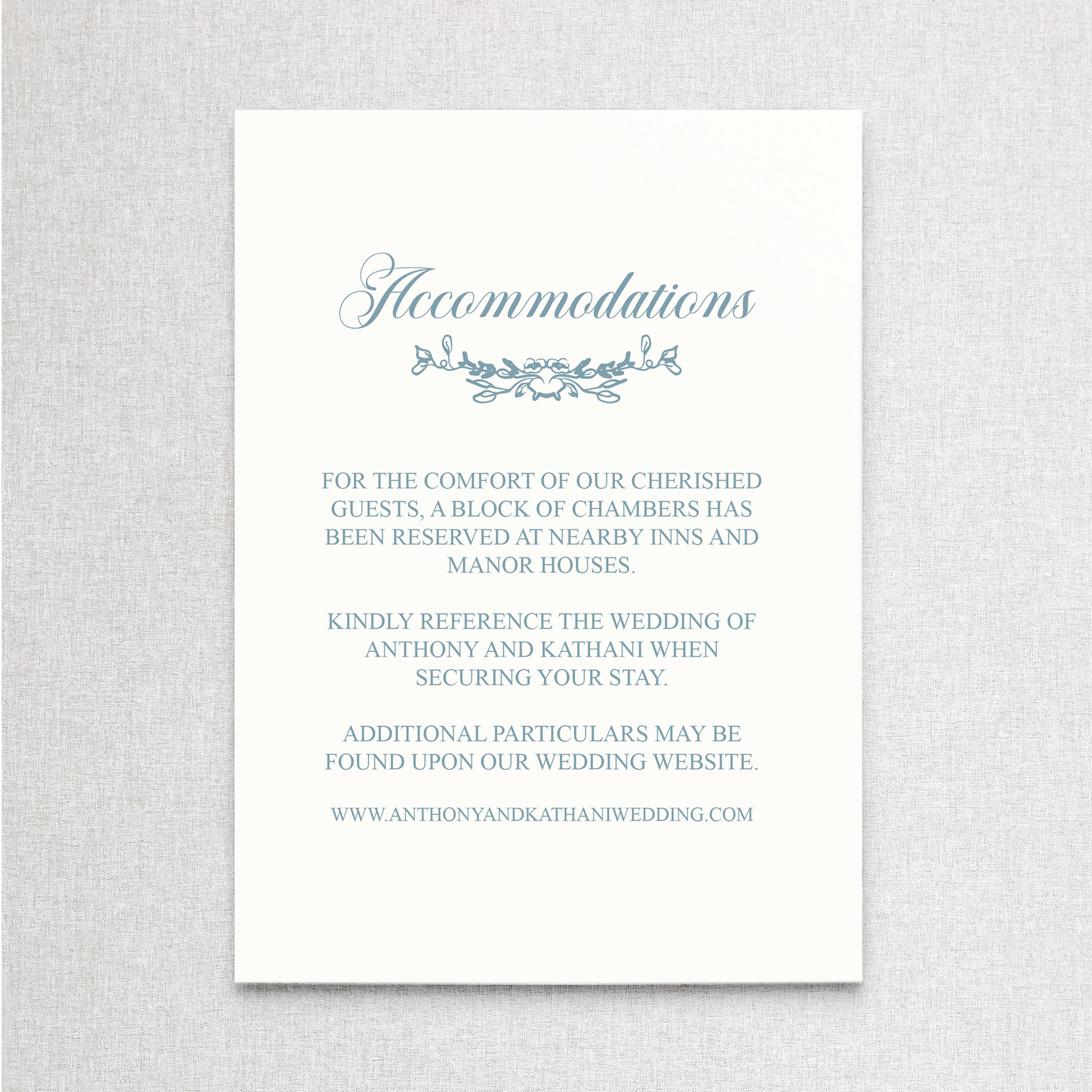 Regency Era | Details Details Card