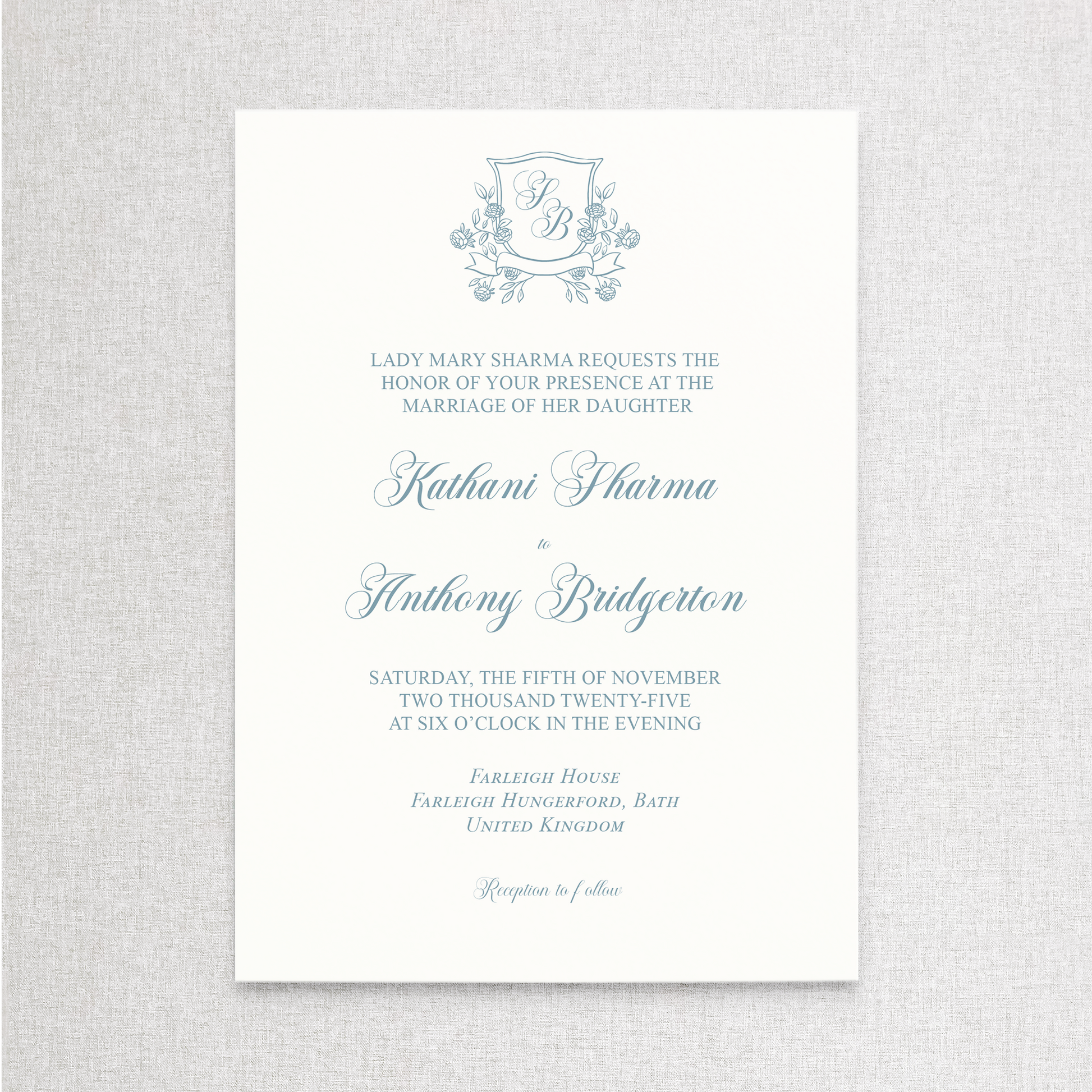 Regency Era | Invitation Wedding Suite
