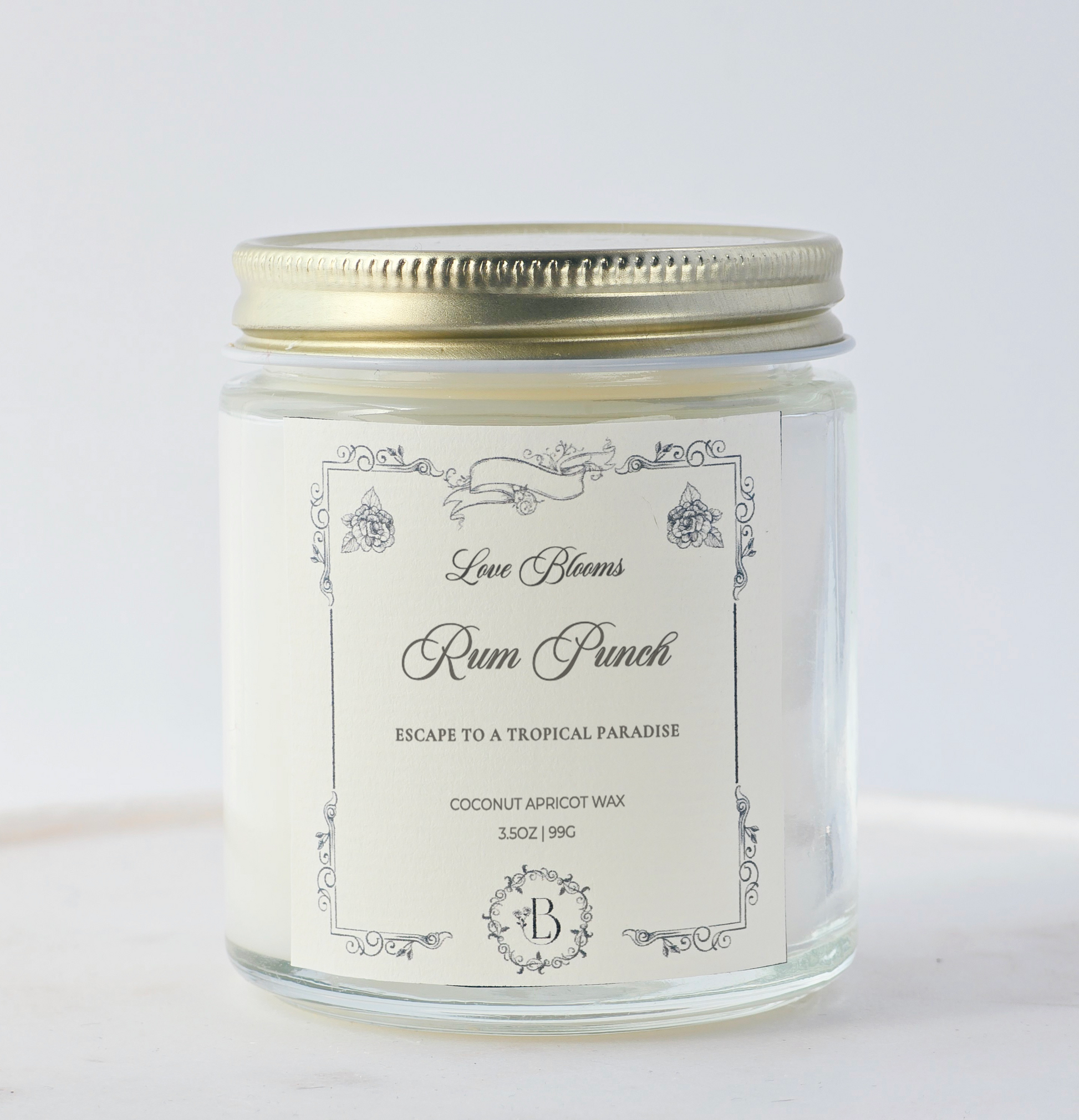 Rum Punch | Scented Candle 4oz Candle