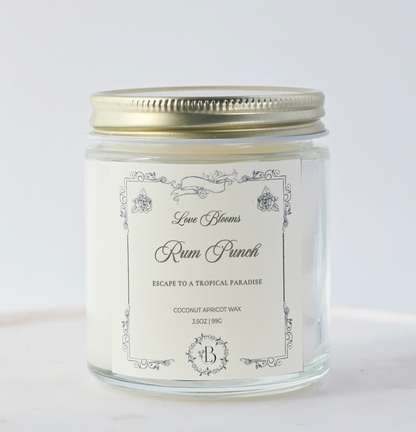 Rum Punch | Scented Candle 4oz Candle