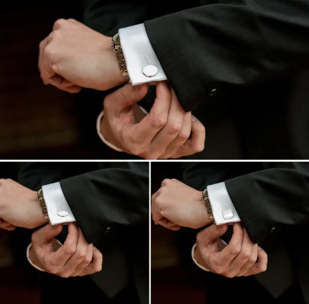 Personalized Stainless Steel Cufflinks