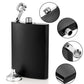 Custom Engraved Flask | Branded 8oz Stainless Steel Flask for Corporate & Client Gifts Hip Flask