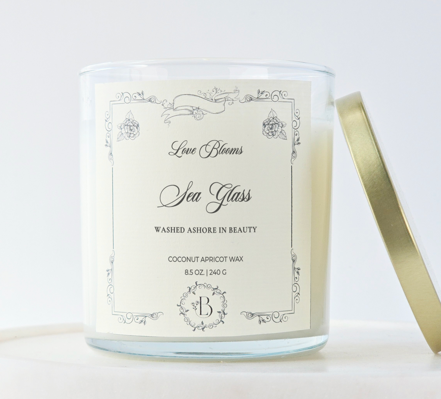 Sea Glass | Scented Candle 8.5oz Candle