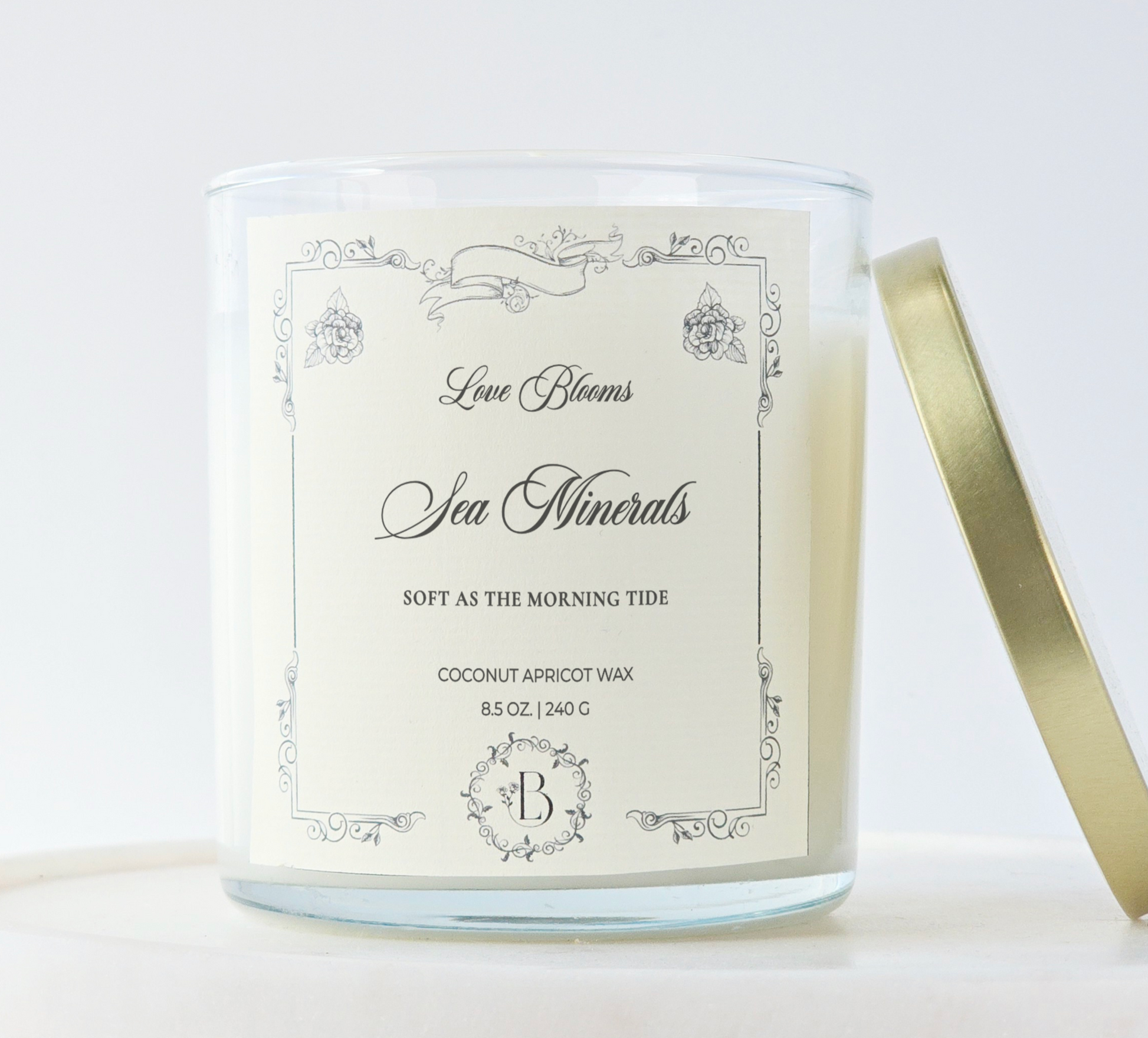 Sea Minerals | Scented Candle 8.5oz Candle