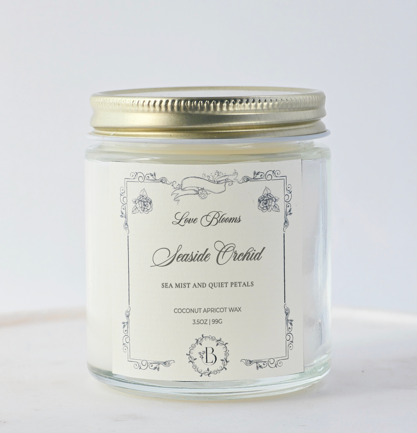 Seaside Orchid | Scented Candle 4oz Candle