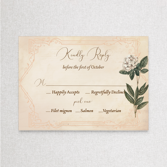 The Secret Garden | RSVP RSVP Card