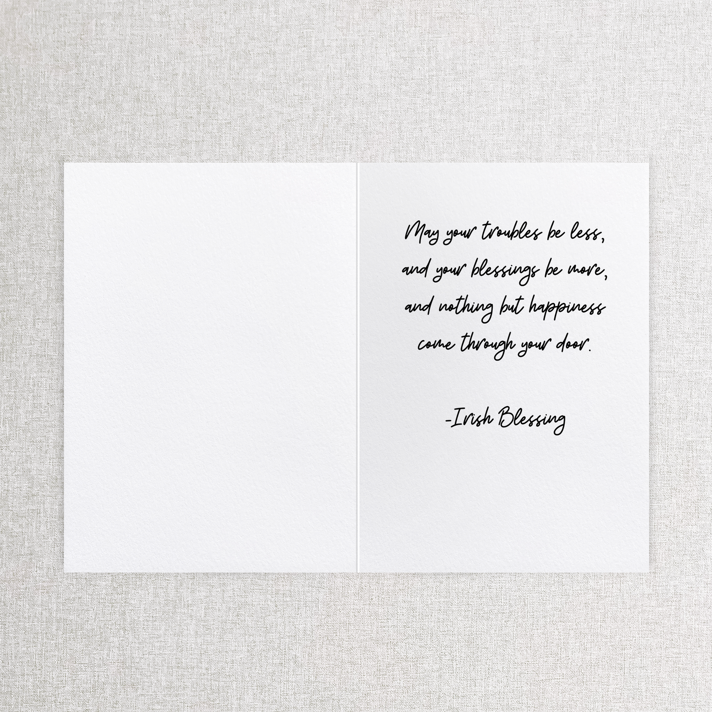 Sláinte | Custom Holiday Card Greeting Card