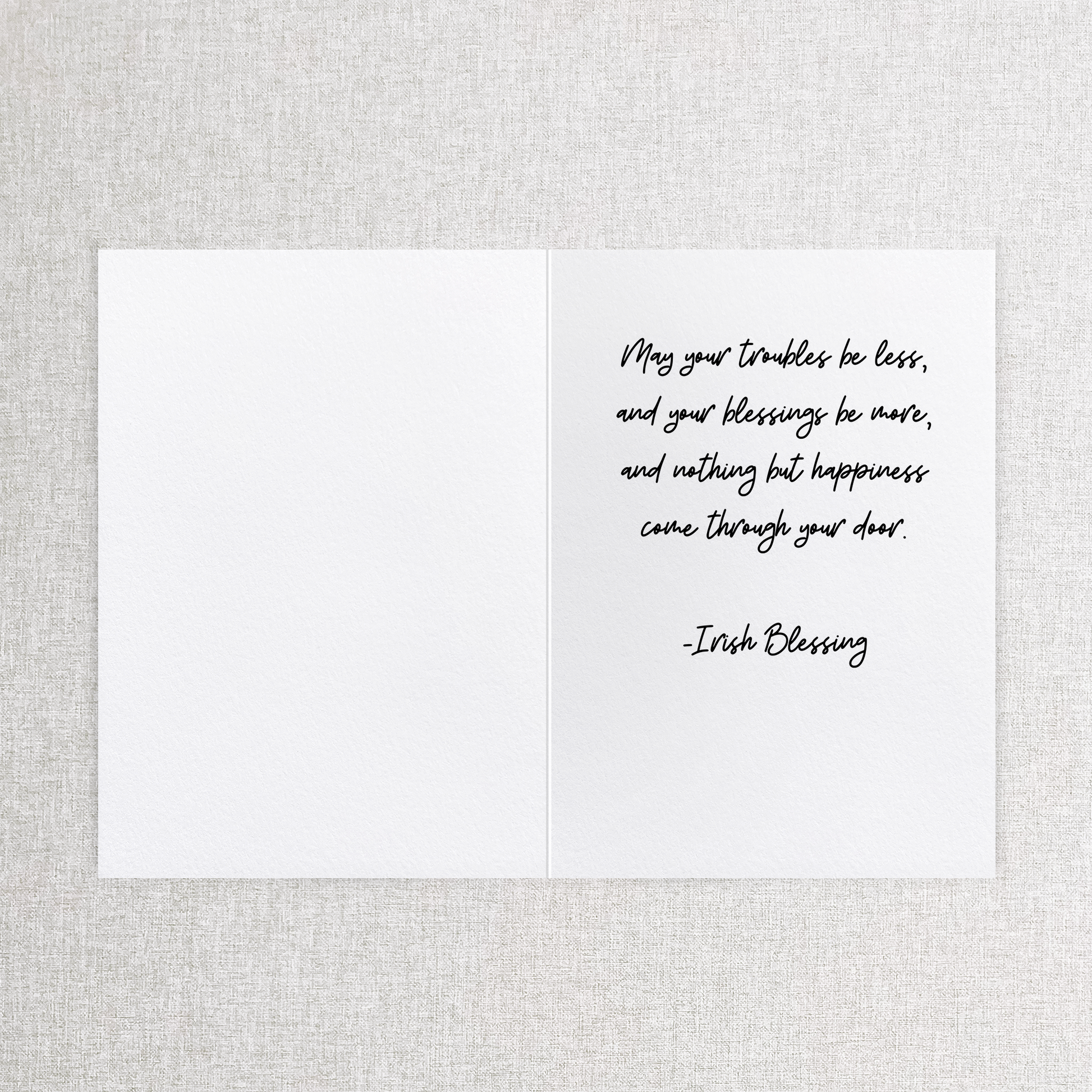 Sláinte | Custom Holiday Card Greeting Card