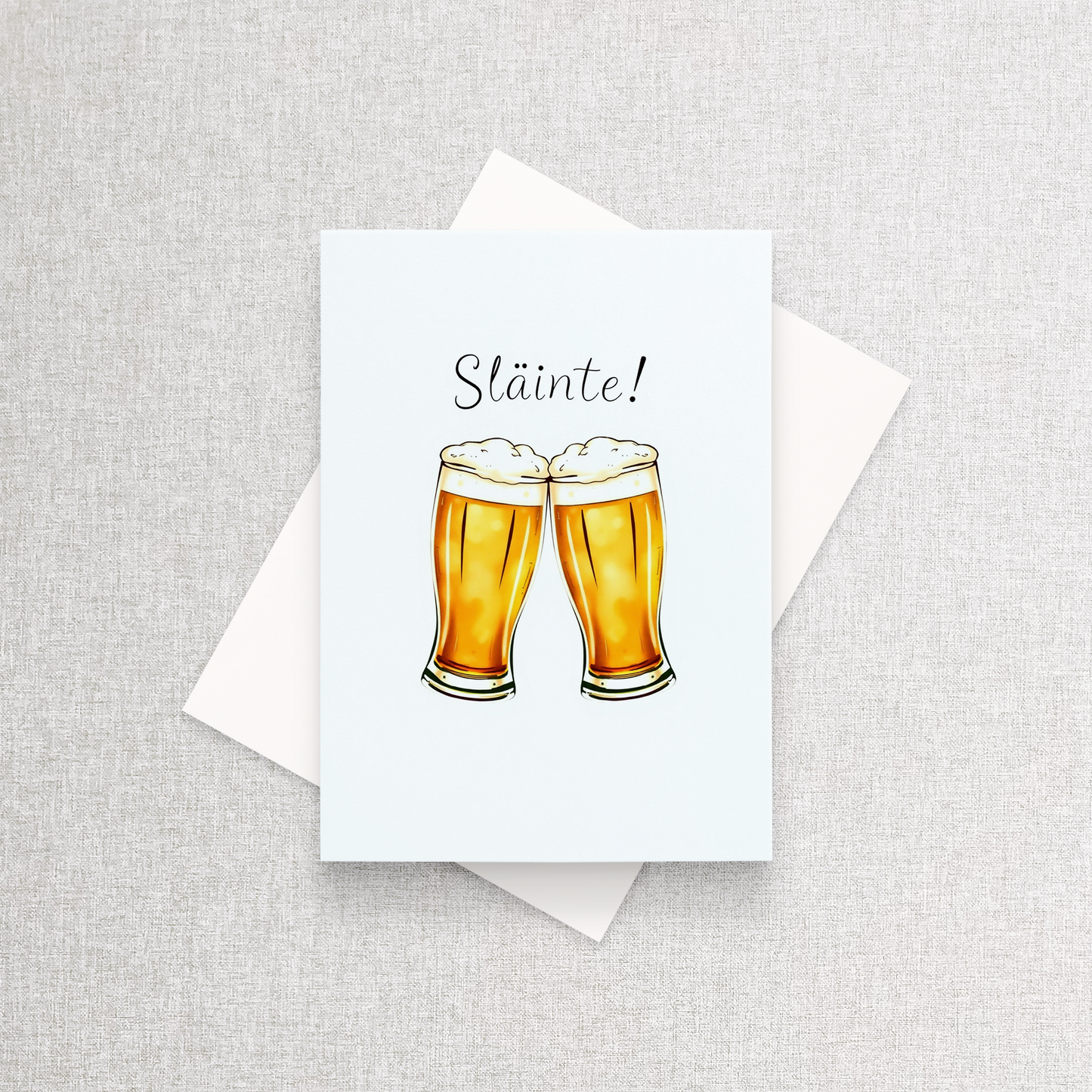 Sláinte | Custom Holiday Card Greeting Card