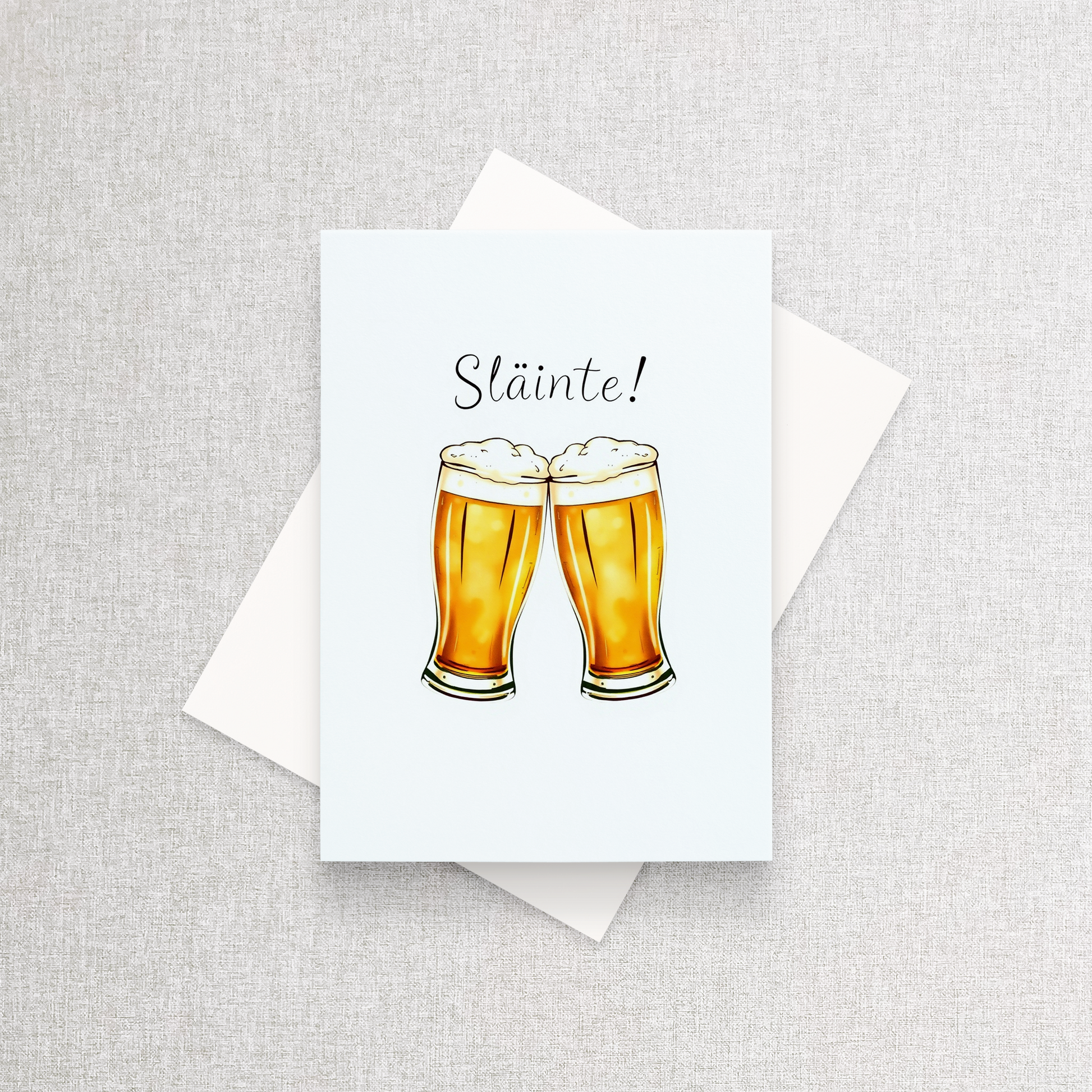 Sláinte | Custom Holiday Card Greeting Card