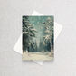 Snowy Forest | Custom Holiday Card Set of 12
