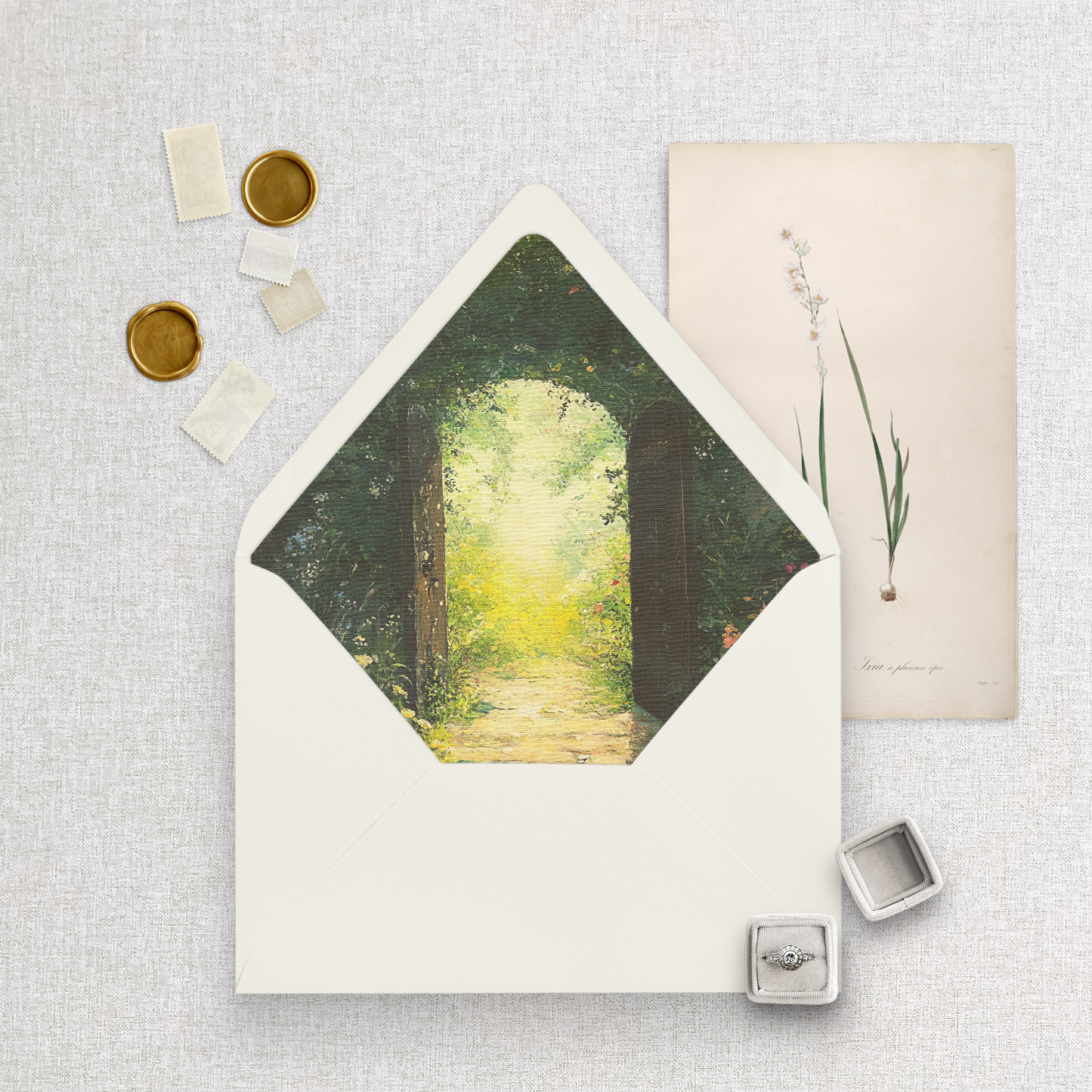 The Secret Garden | Envelope Liners