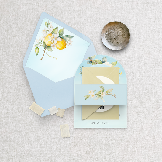Amalfi Coast | Wedding Belly Bands