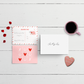 XOXO Personalized Postcard