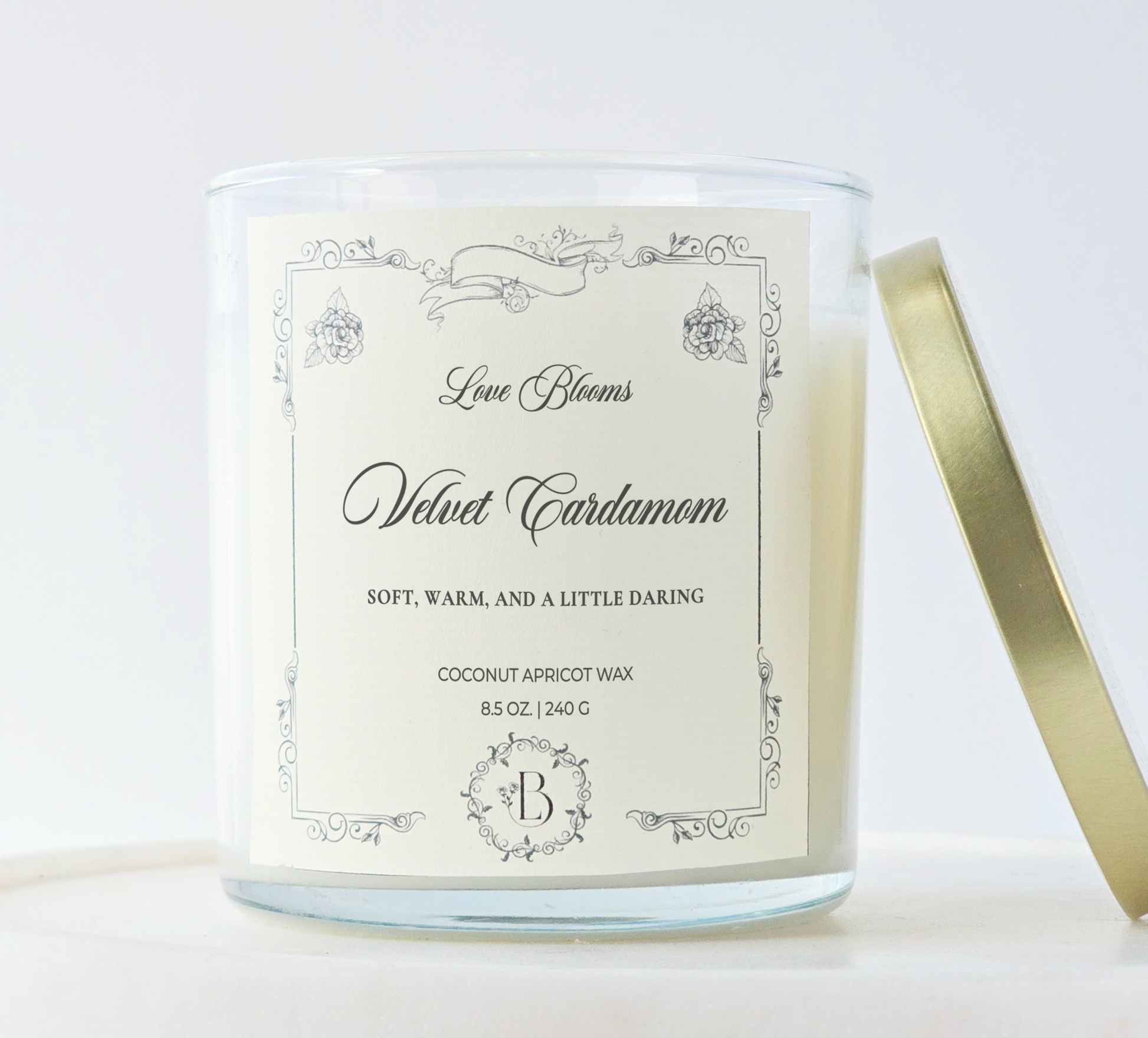 Velvet Cardamom | Scented Candle 8.5oz Candle