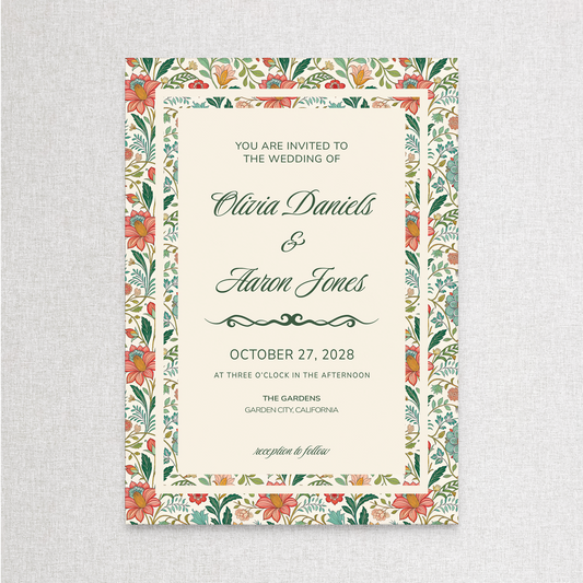 Vintage Garden Party | Invitation Wedding Suite