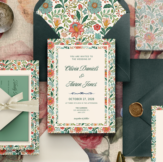 Vintage Garden Party Wedding Suite