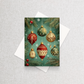 Vintage Christmas Ornaments | Custom Holiday Card Set of 12