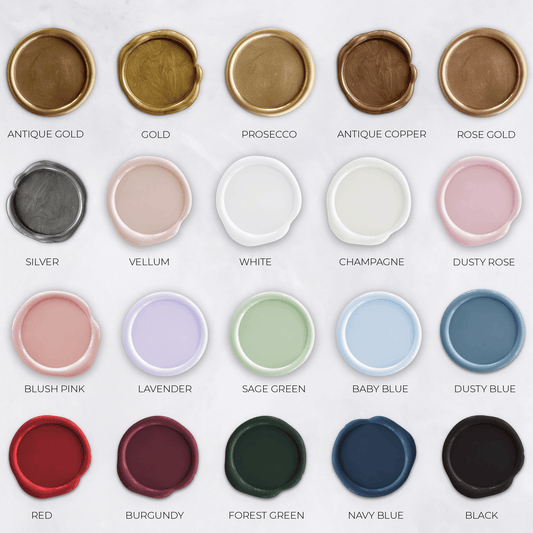 Hand-Poured Wax Seals