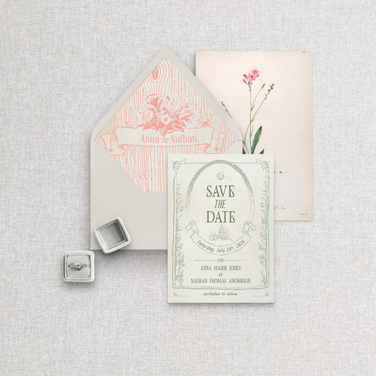 Whimsical Forest | Save the Date Save the Date