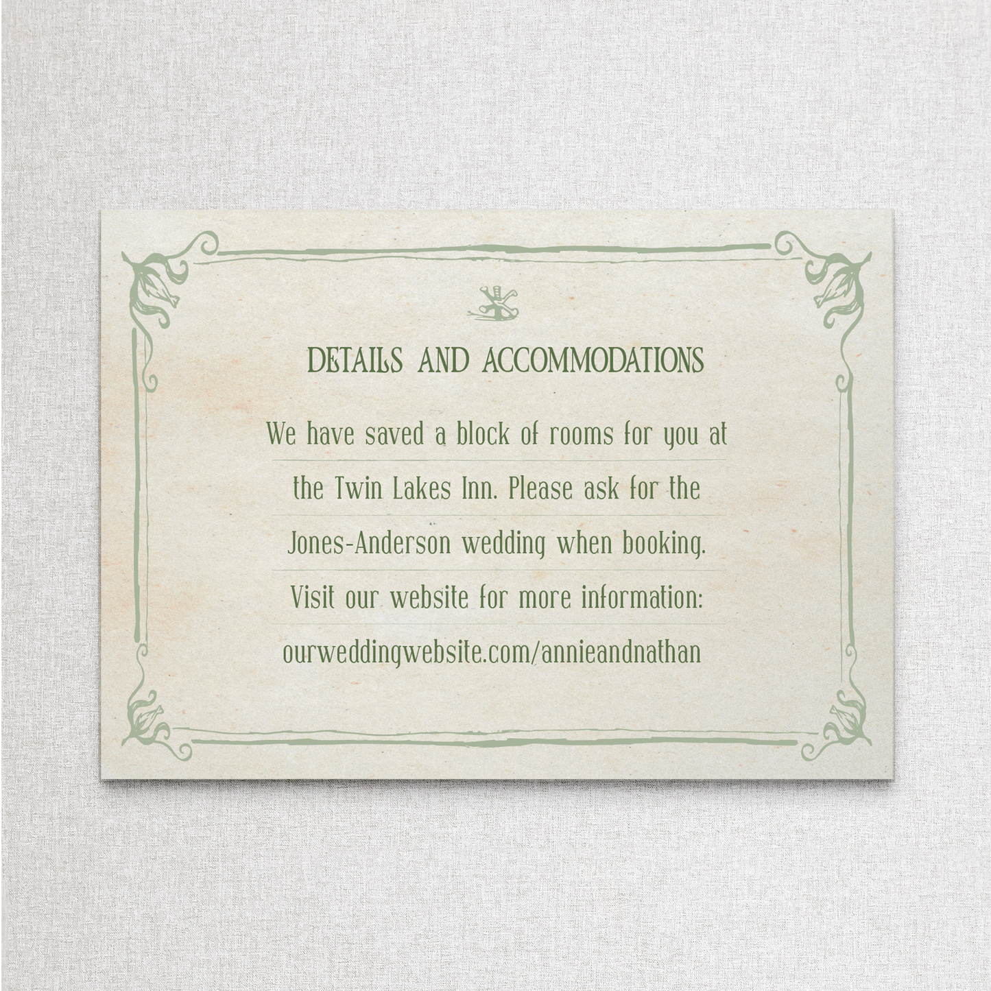 Whimsical Forest | Details Details Card