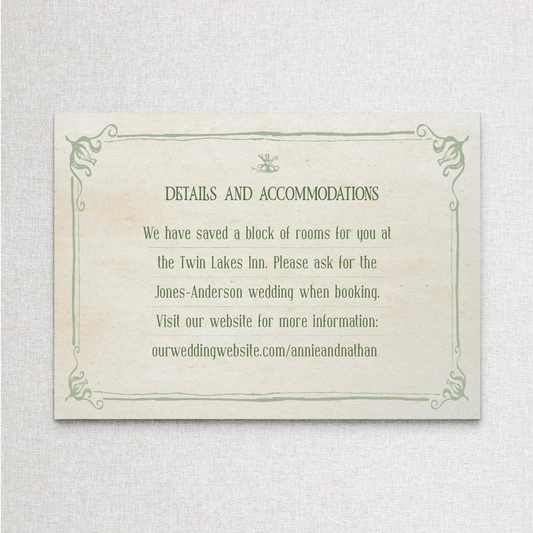 Whimsical Forest | Details Details Card