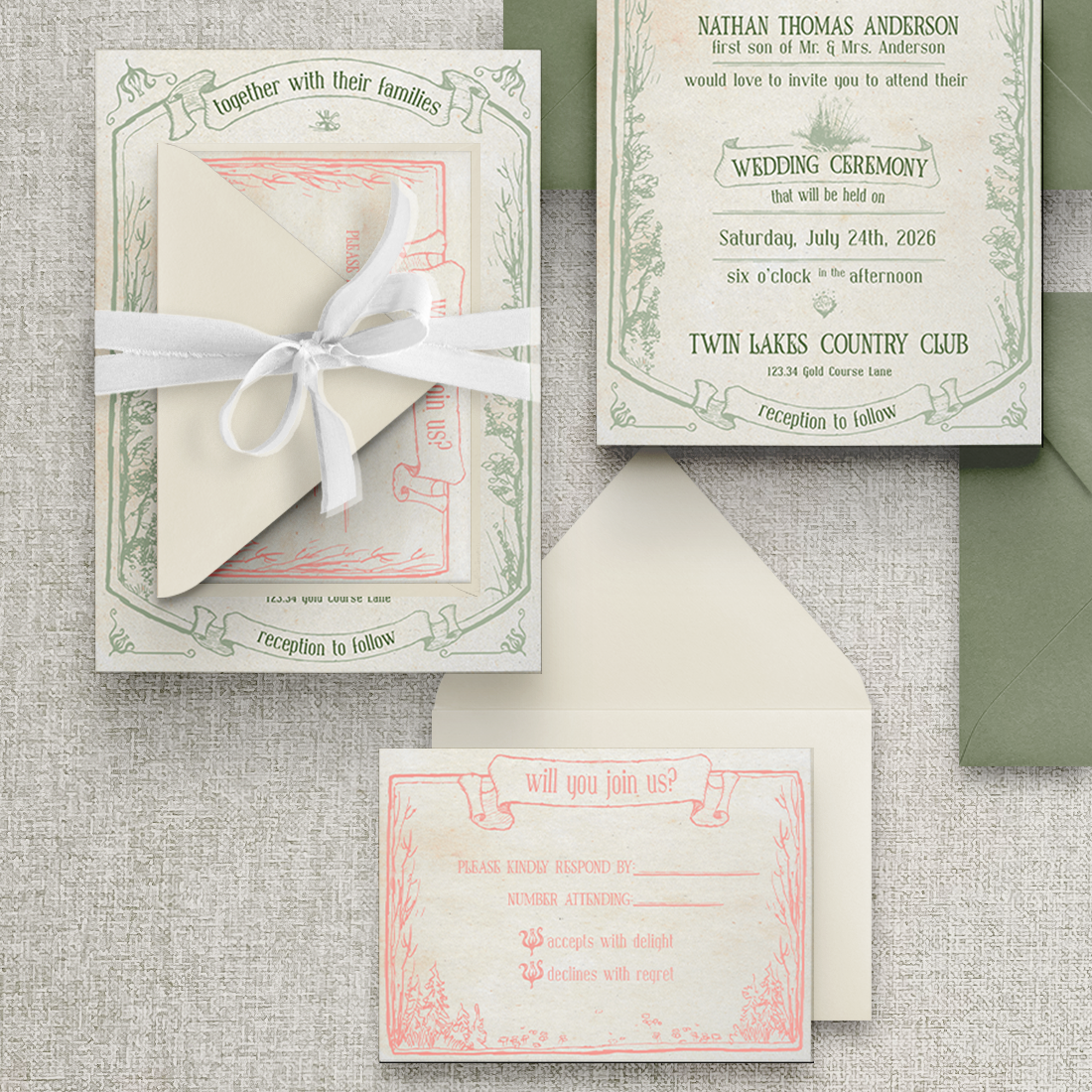 Whimsical Forest Suite Wedding Suite