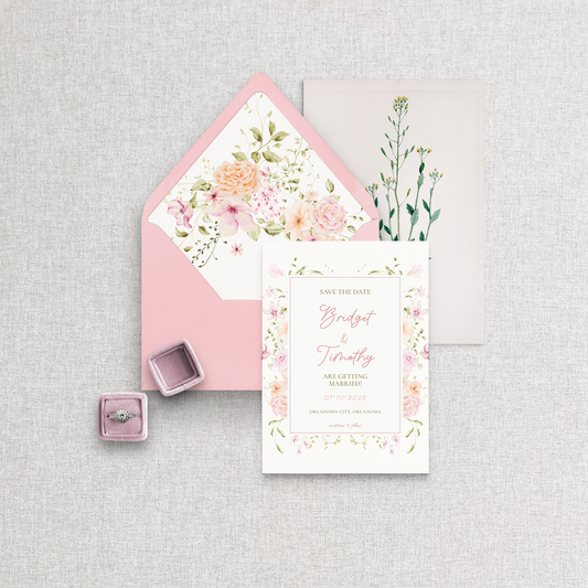 Wildflowers | Save the Date Save the Date