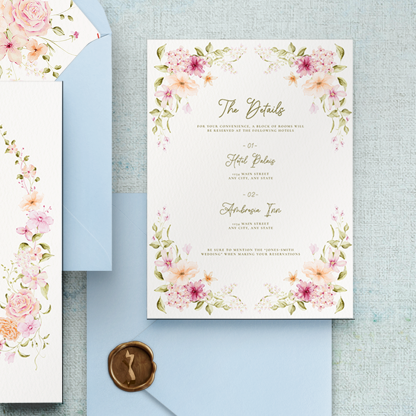Wildflowers Suite Wedding Suite
