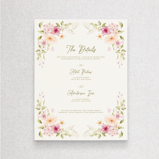 Wildflowers | Details Details Card