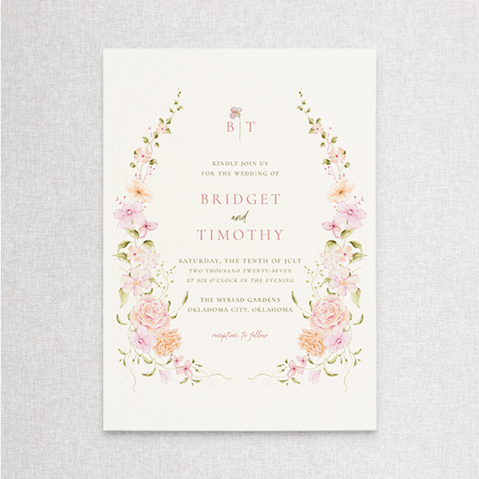 Wildflowers | Invitation Wedding Suite
