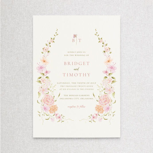 Wildflowers | Invitation Wedding Suite