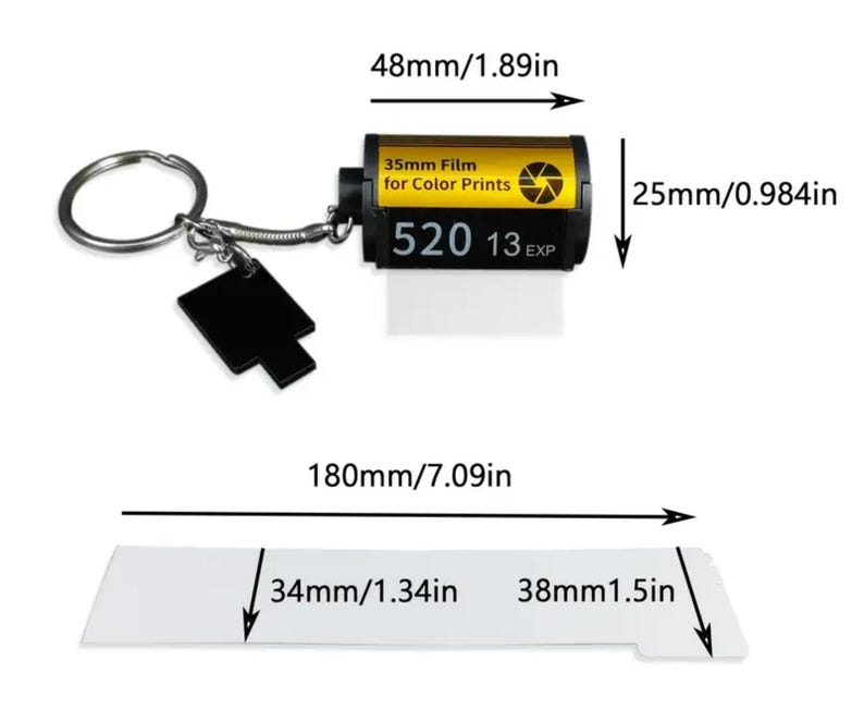 Personalized Photos | Film Roll Keychain personalized film roll keychain