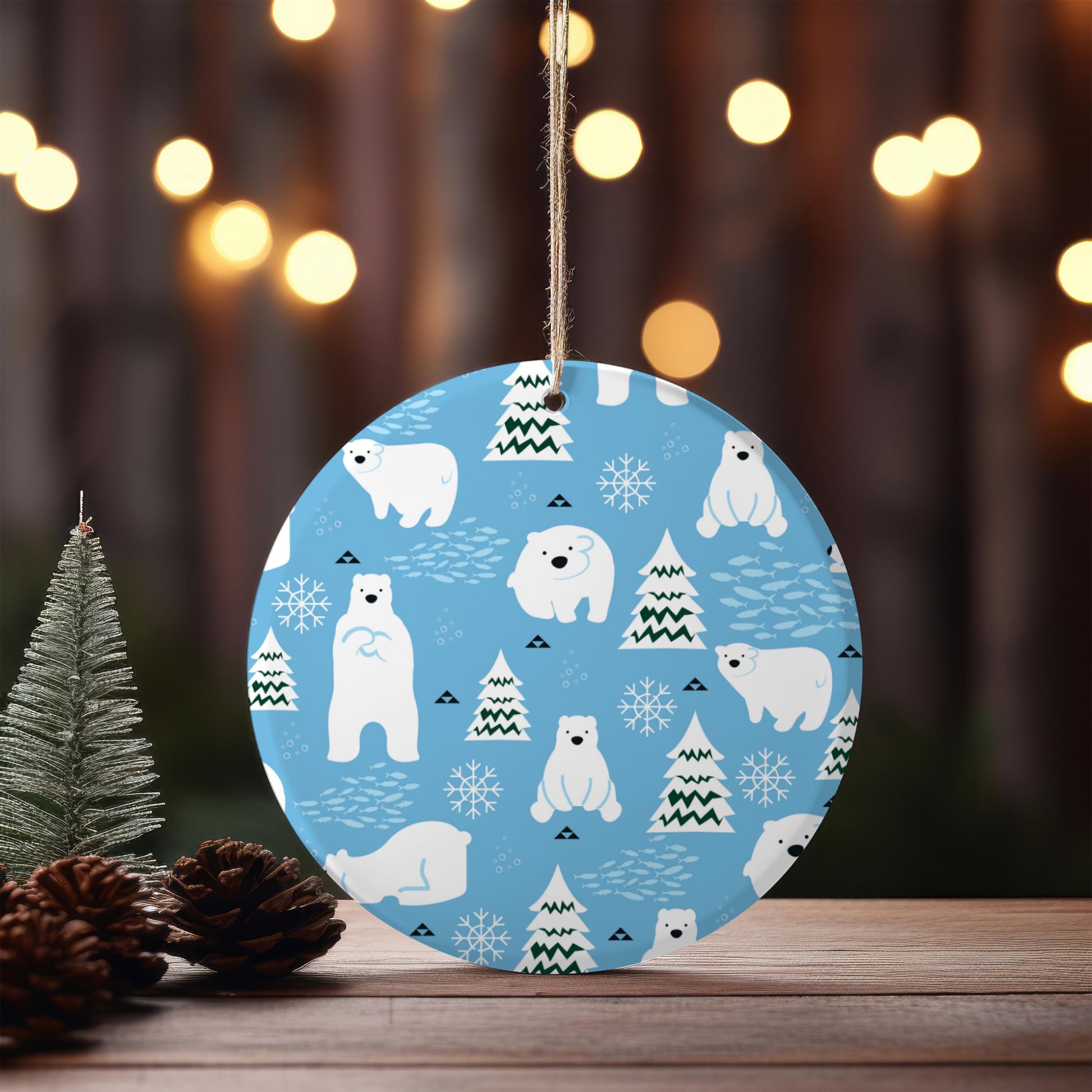 Nguyenter Wonderland Christmas Ornament Holiday Ornament