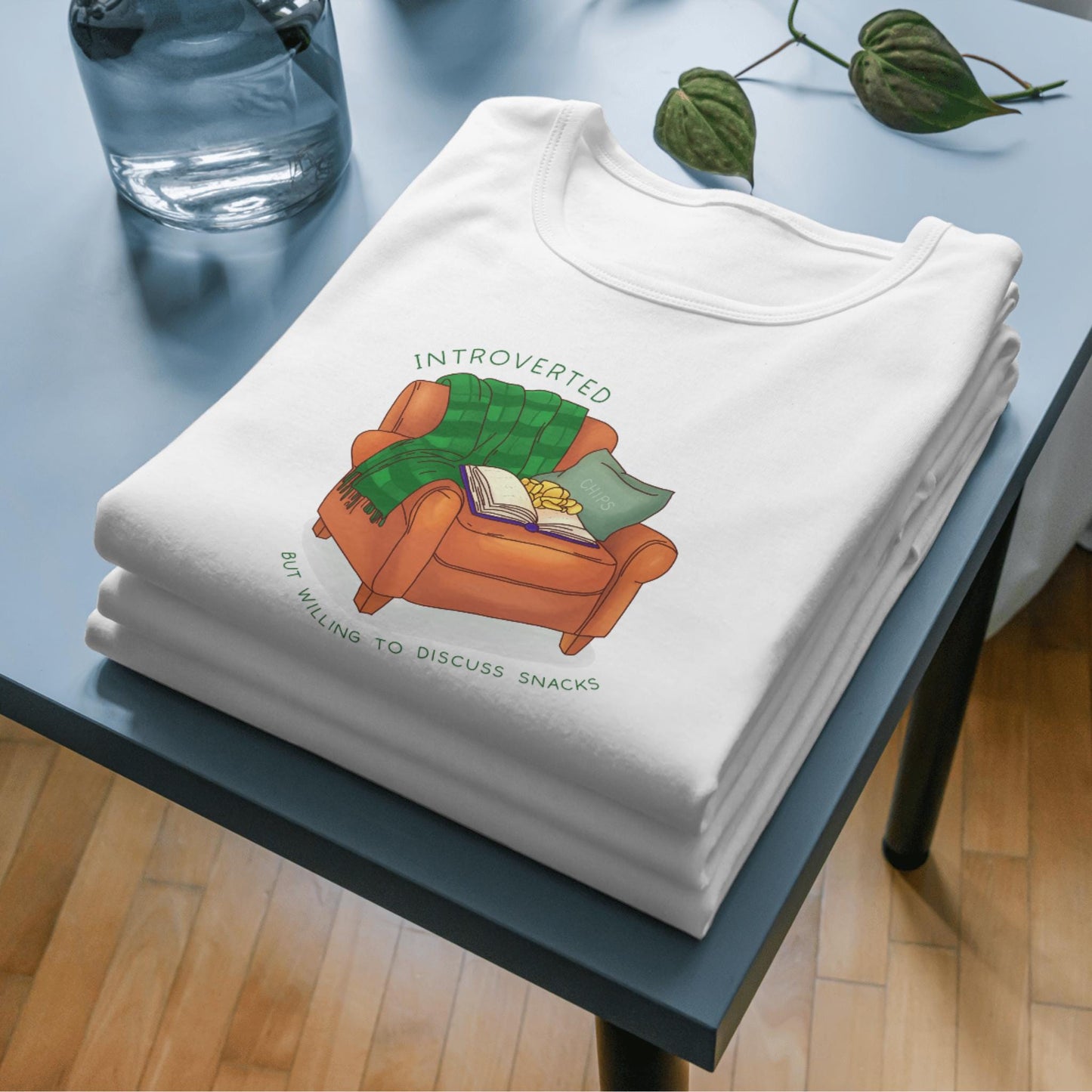 Introverted but Willing to Discuss Snacks Tee Shirt
