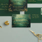 Enchanted Forest | 6pc Wedding Invitation Suite with RSVP + Details Card
