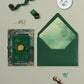 Enchanted Forest | 6pc Wedding Invitation Suite with RSVP + Details Card